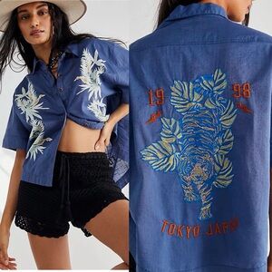 FREE PEOPLE Welcome To Tokyo Top